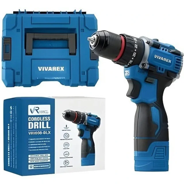 دریل شارژی ویوارکس مدل VR1608-BLX ۱۶