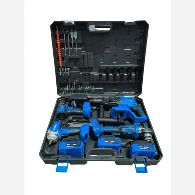 کیت شارژی براشلس چهار عددی ویوارکس مدل VR2404-BCK